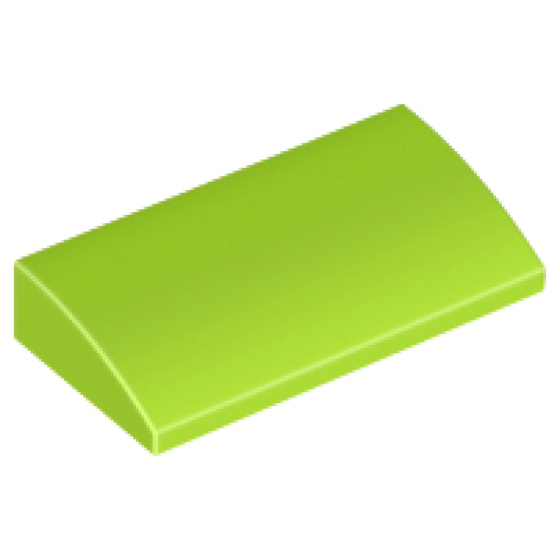 Dakpan Gebogen 2x4x2/3 Lime